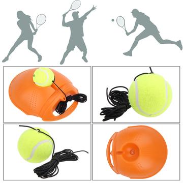 Automatic Tennis Trainer Rebound Base Set by HitMyNeed