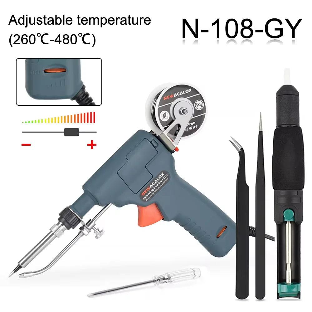 Automatic Tin Feed Handheld Soldering Gun 60W by HitMyNeed