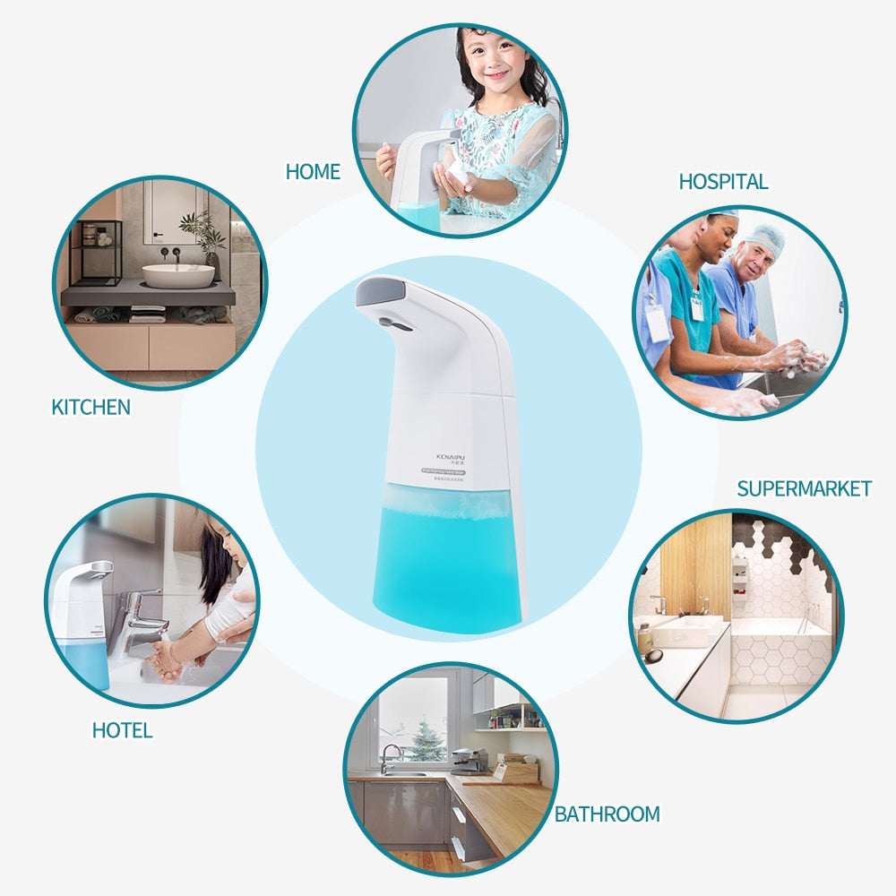 Automatic Touchless Foaming Soap Dispenser by HitMyNeed