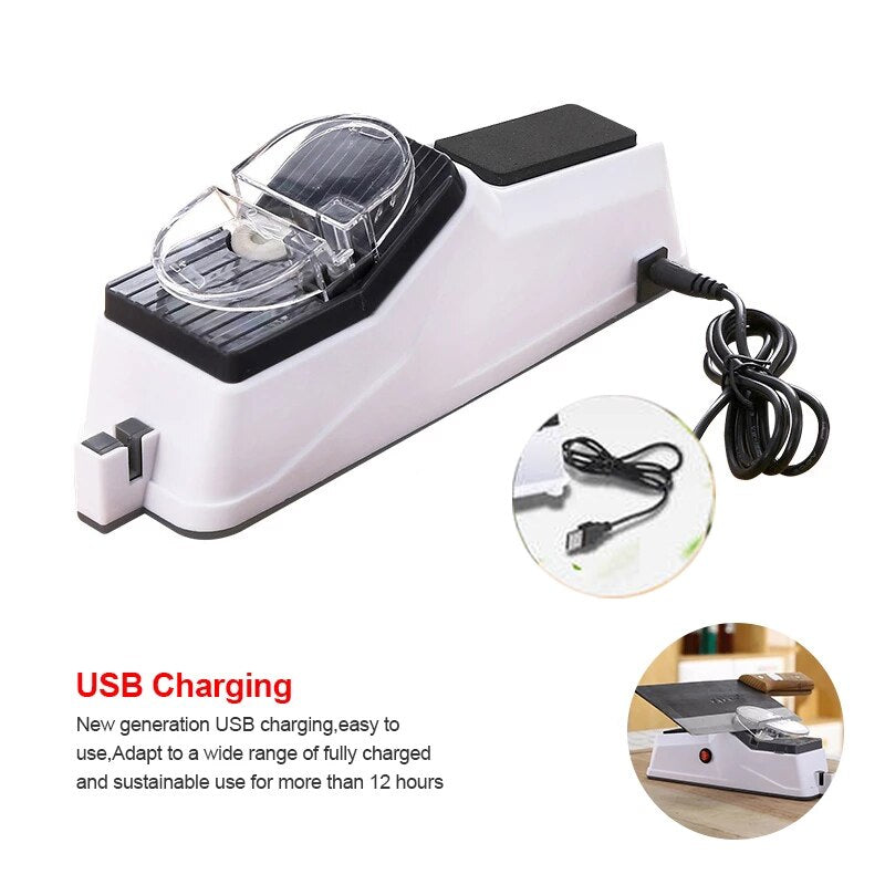 Automatic USB Rechargeable Knife Sharpener by HitMyNeed