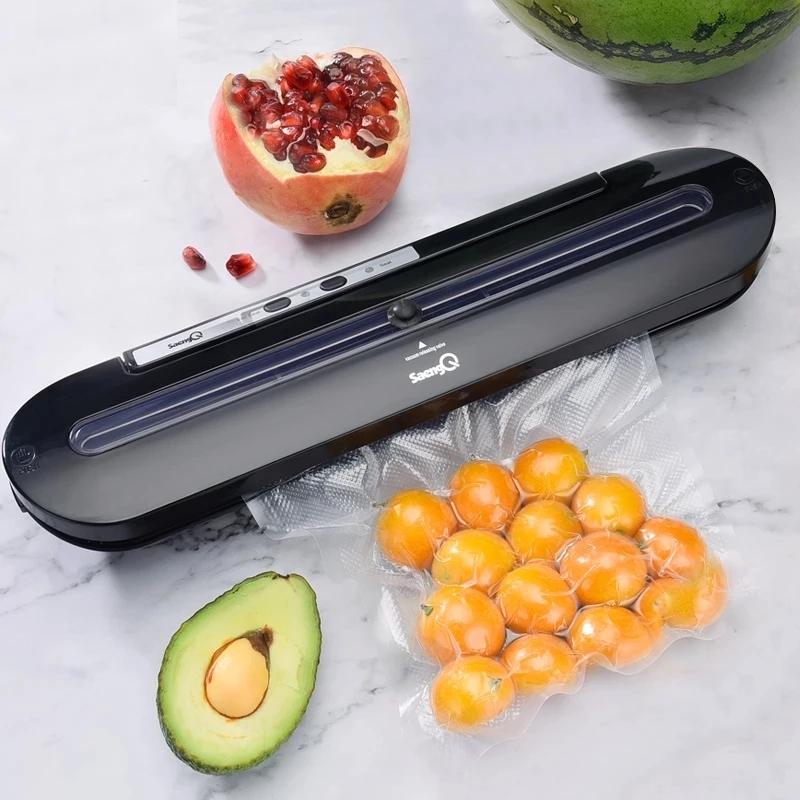 Automatic Vacuum Food Sealer Machine 80W by HitMyNeed