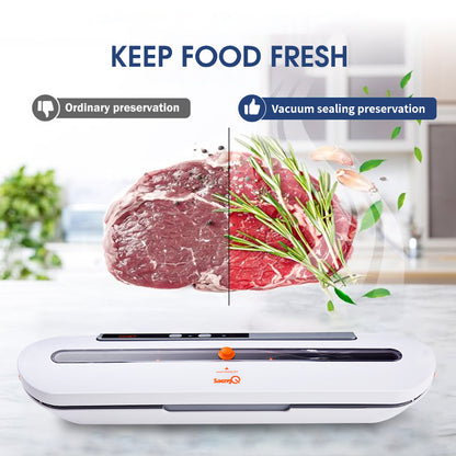 Automatic Vacuum Food Sealer Machine 80W by HitMyNeed