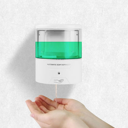 Automatic Wall Mounted Soap & Sanitizer Dispenser by HitMyNeed
