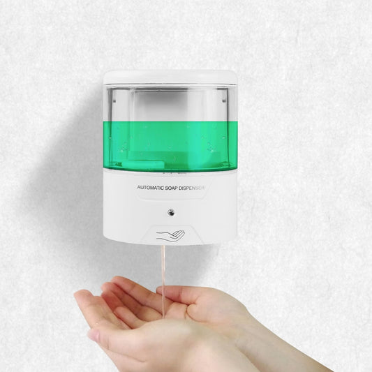 Automatic Wall Mounted Soap & Sanitizer Dispenser by HitMyNeed