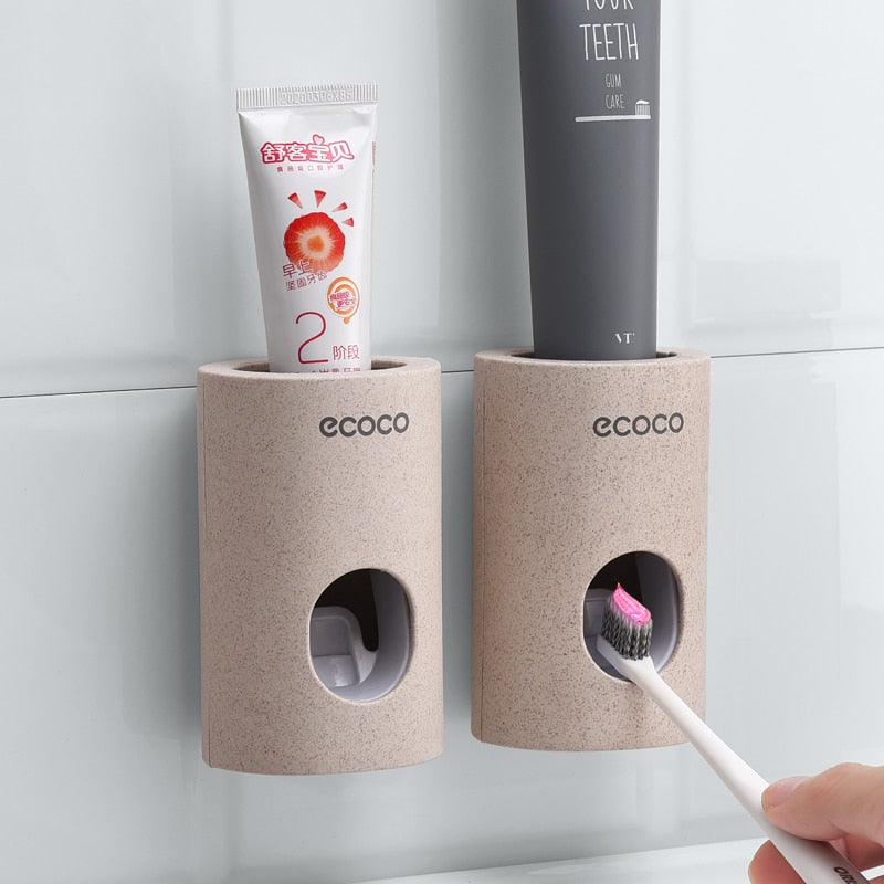 Automatic Wall-Mounted Toothpaste Dispenser by HitMyNeed