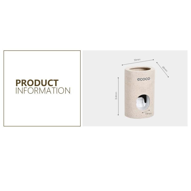 Automatic Wall-Mounted Toothpaste Dispenser by HitMyNeed