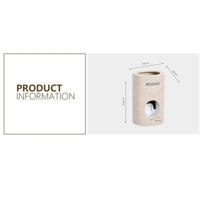 Automatic Wall-Mounted Toothpaste Dispenser by HitMyNeed