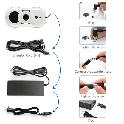 Automatic Window Cleaning Robot with App Control by HitMyNeed