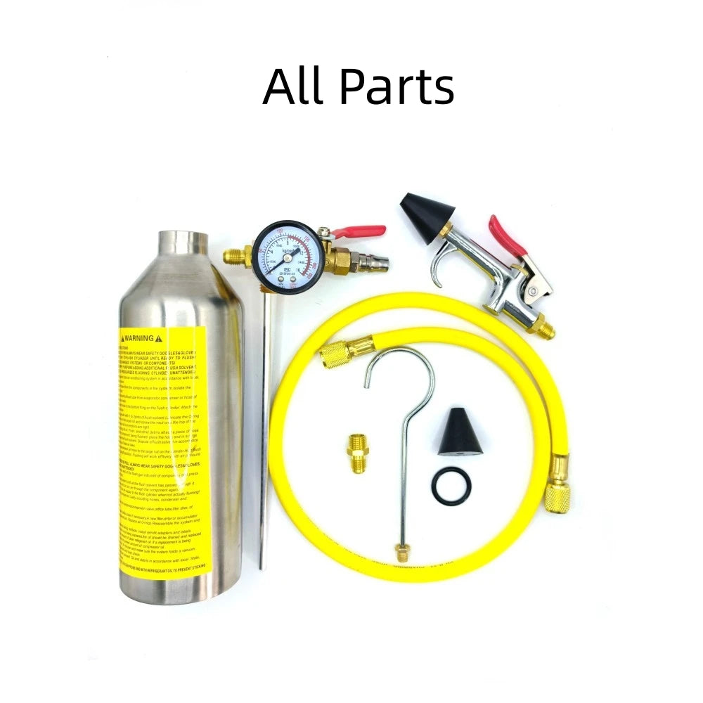 Automotive A/C System Flush and Condenser Cleaning Kit by HitMyNeed