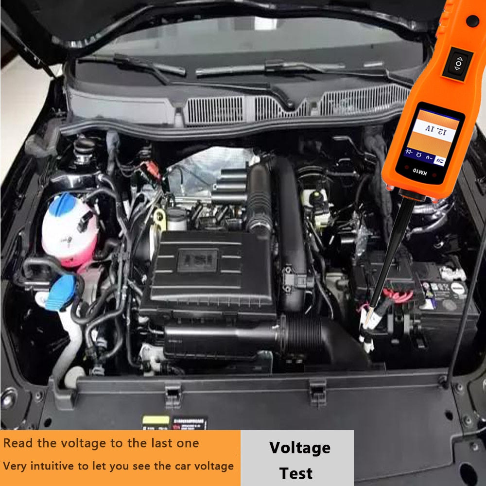 Automotive Circuit Tester with TFT Display & Probe by HitMyNeed