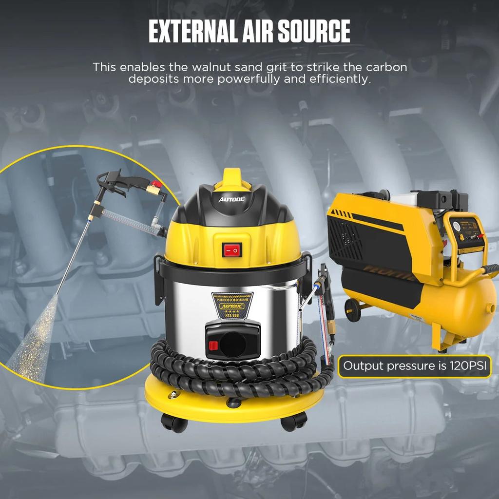 AUTOOL HTS558 Engine Intake & Valve Carbon Cleaner by HitMyNeed