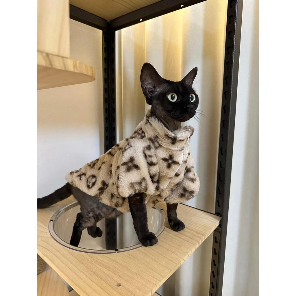 Autumn Winter Fur Coat for Small Dogs & Cats by HitMyNeed