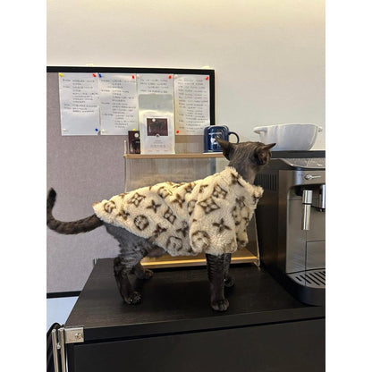 Autumn Winter Fur Coat for Small Dogs & Cats by HitMyNeed