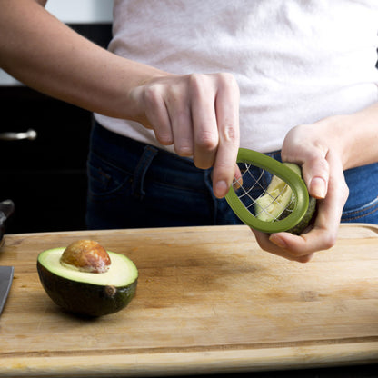 Avocado Slicer and Corer with Pulp Separator by HitMyNeed