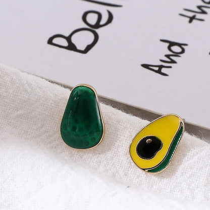 Avocado Stud Earrings for Women by HitMyNeed