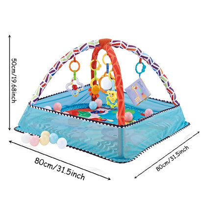 Baby Activity Gym & Fence Crawling Play Mat 0-18M by HitMyNeed