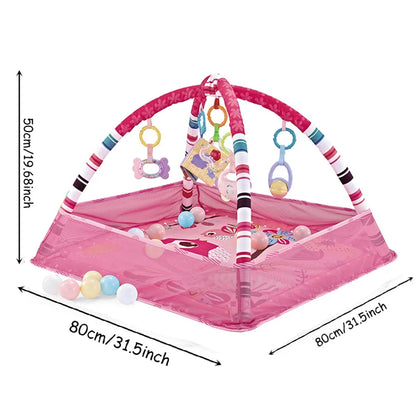 Baby Activity Gym & Fence Crawling Play Mat 0-18M by HitMyNeed