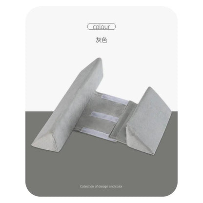 Baby Anti-Reflux Wedge Pillow for Newborns gray by HitMyNeed