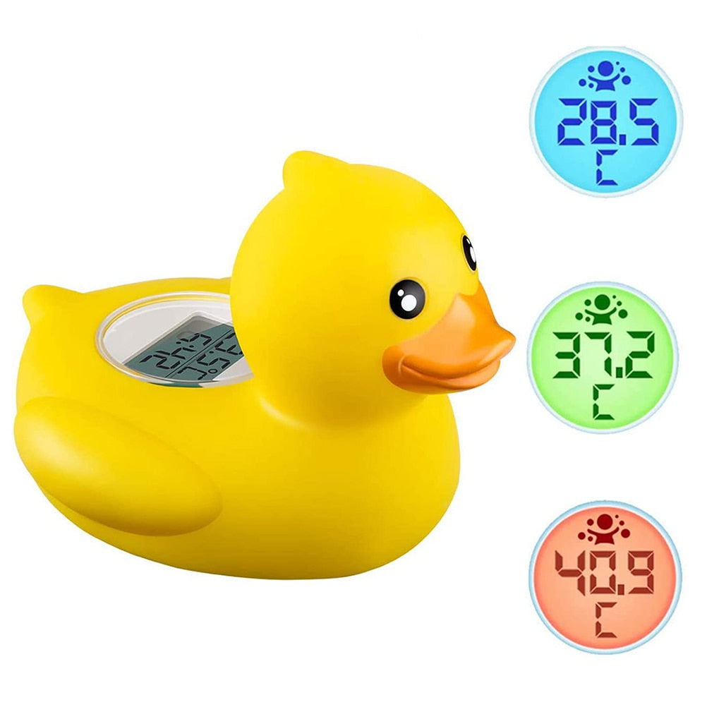 Baby Bath Thermometer Floating Duck Toy by HitMyNeed