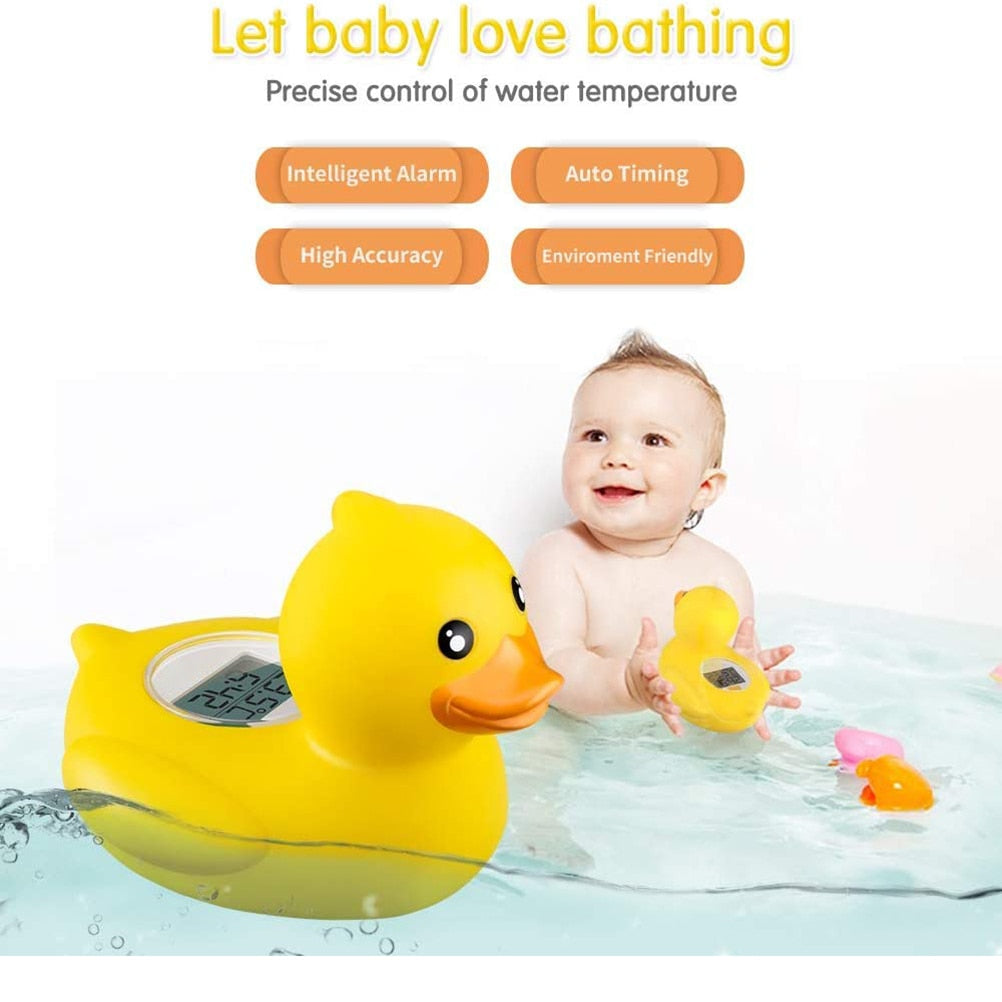 Baby Bath Thermometer Floating Duck Toy by HitMyNeed
