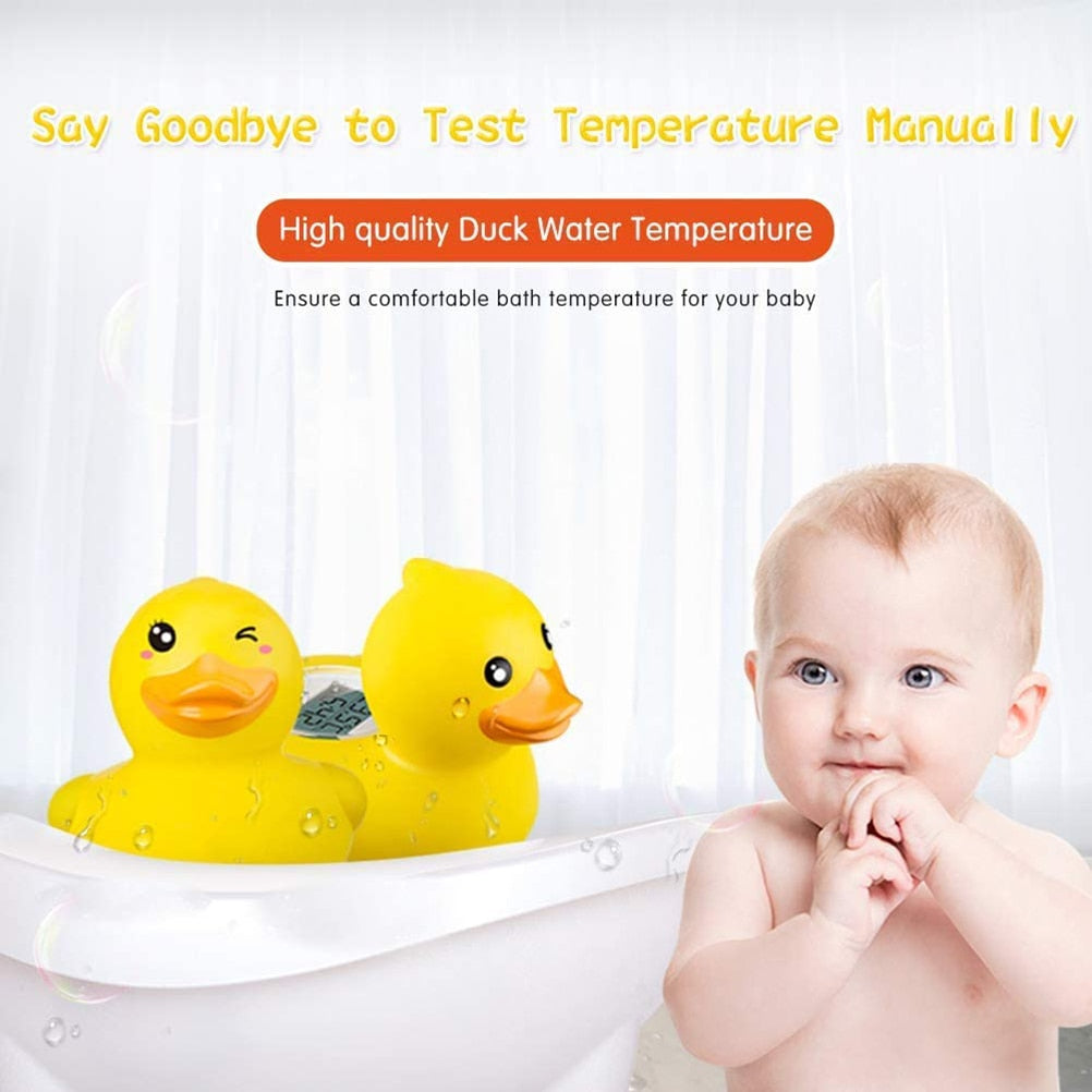 Baby Bath Thermometer Floating Duck Toy by HitMyNeed