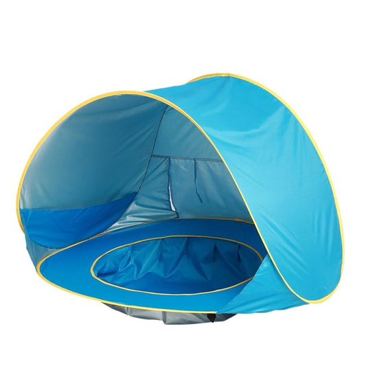 Baby Beach Shelter Portable Pop-Up Tent with Pool by HitMyNeed