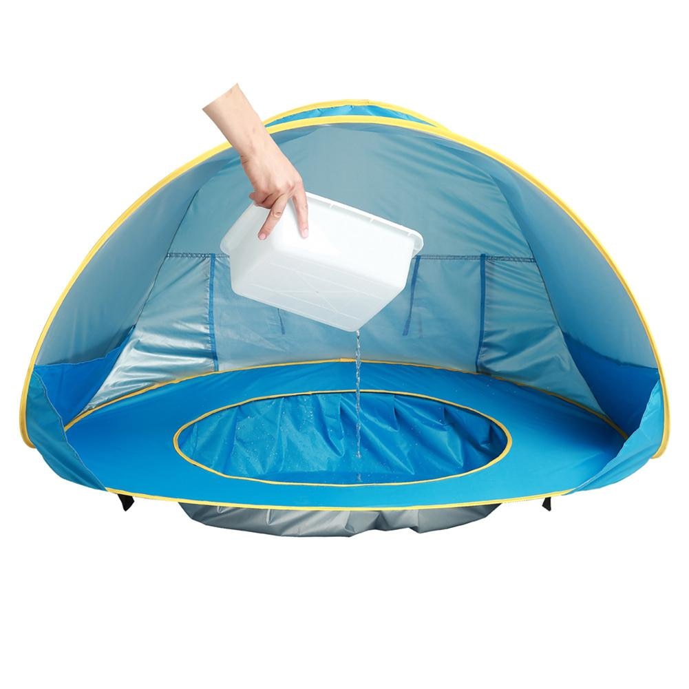 Baby Beach Shelter Portable Pop-Up Tent with Pool by HitMyNeed