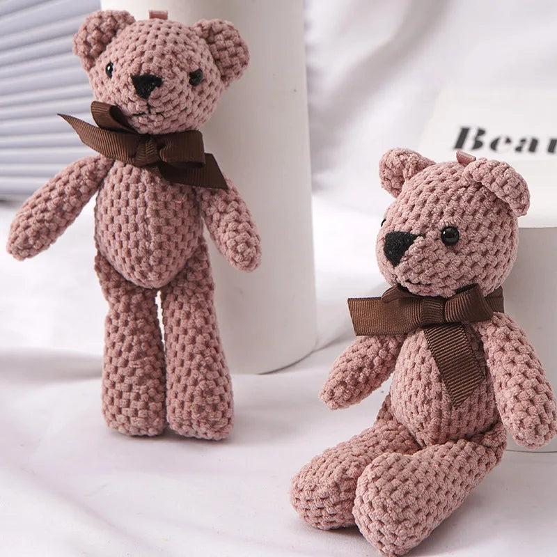 Baby Bear Plush Toy Keychain - 15cm Soft Bear Doll by HitMyNeed
