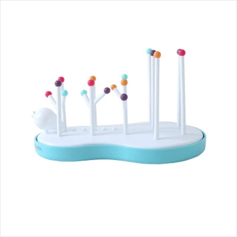 Baby Bottle Drying Rack with Removable Drip Tray by HitMyNeed