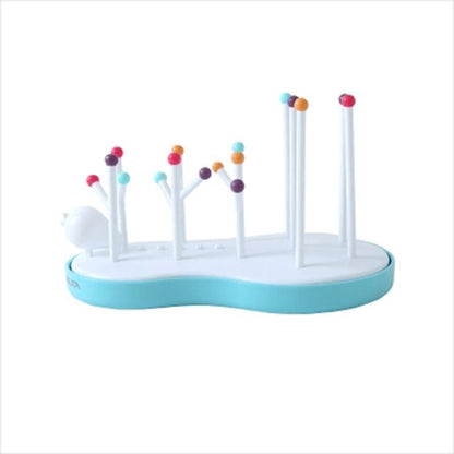 Baby Bottle Drying Rack with Removable Drip Tray by HitMyNeed