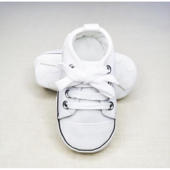 Baby Canvas Star Print First Walker Sneakers baby-white-star 7-12-months12cm by HitMyNeed