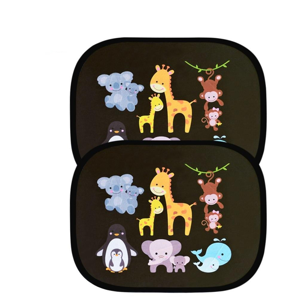 Baby Car Sun Shades (2-Pack) UV Protection by HitMyNeed