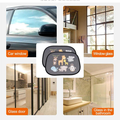 Baby Car Sun Shades (2-Pack) UV Protection by HitMyNeed