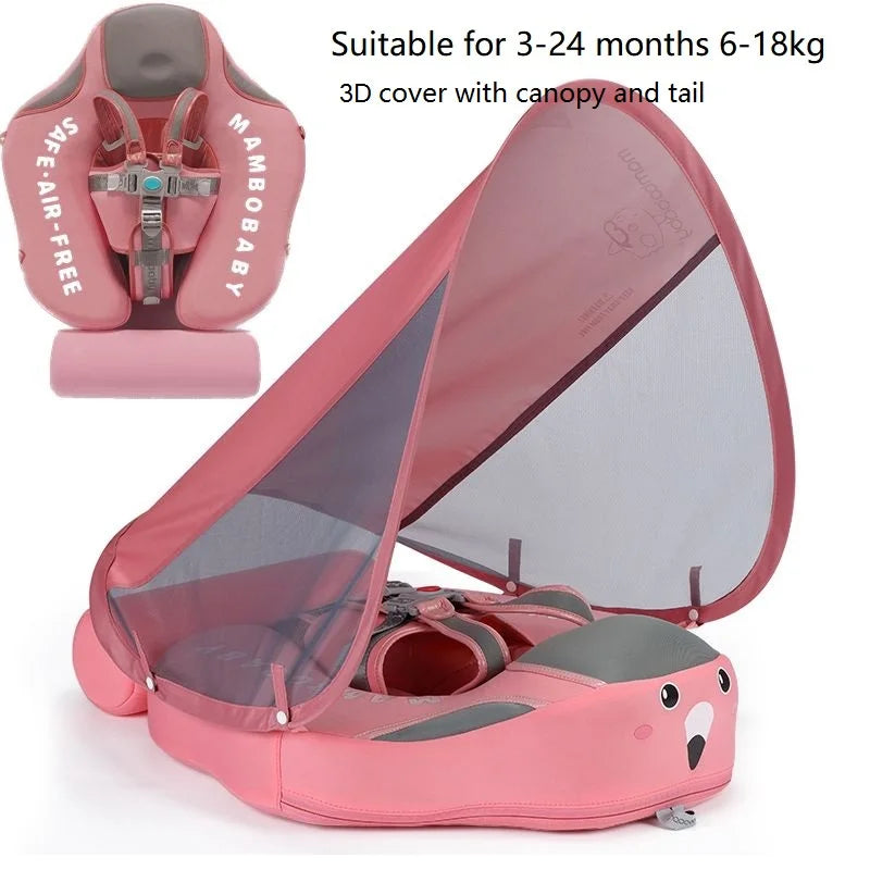 Baby Chest Float Swim Trainer for Toddlers 3d-pink by HitMyNeed