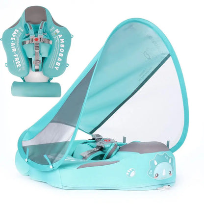 Baby Chest Float Swim Trainer for Toddlers 3d-unicorn-green by HitMyNeed