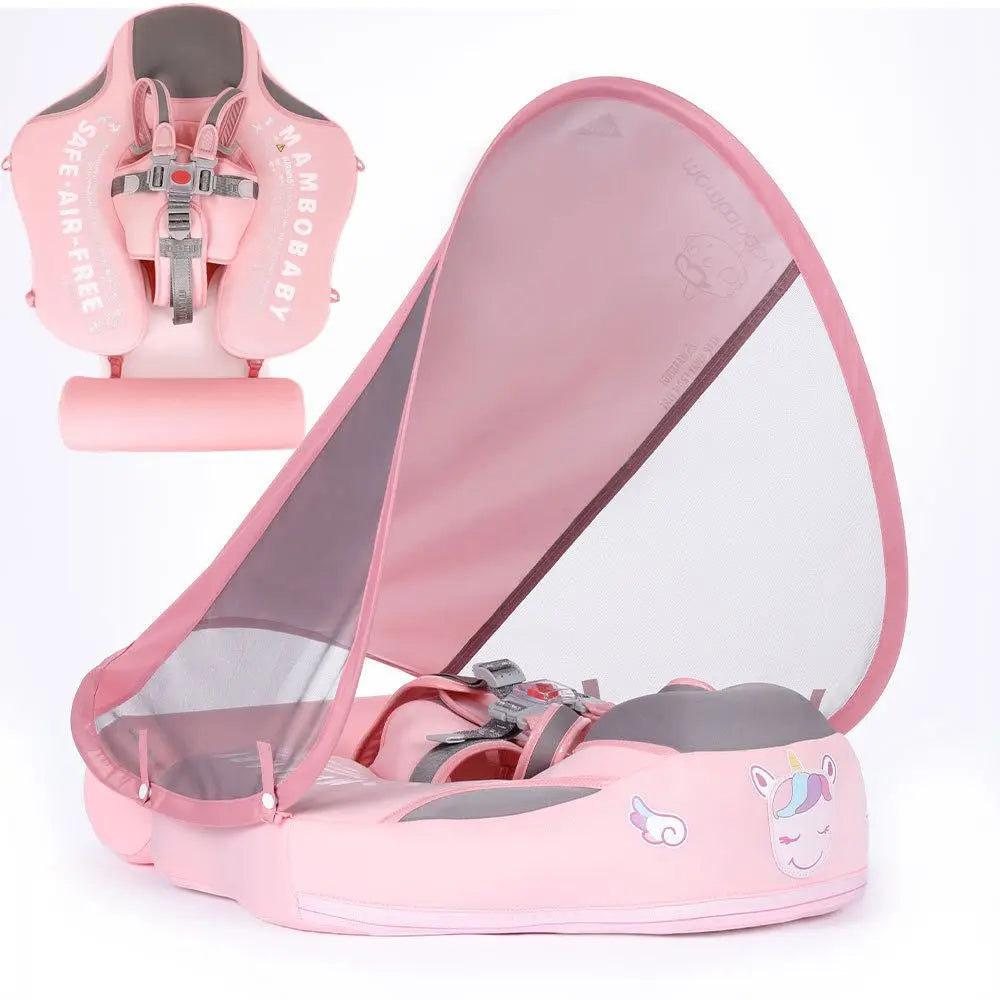 Baby Chest Float Swim Trainer for Toddlers 3d-unicorn-pink by HitMyNeed