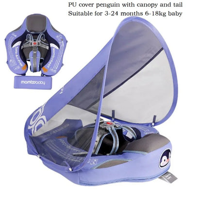 Baby Chest Float Swim Trainer for Toddlers pu-penguin by HitMyNeed