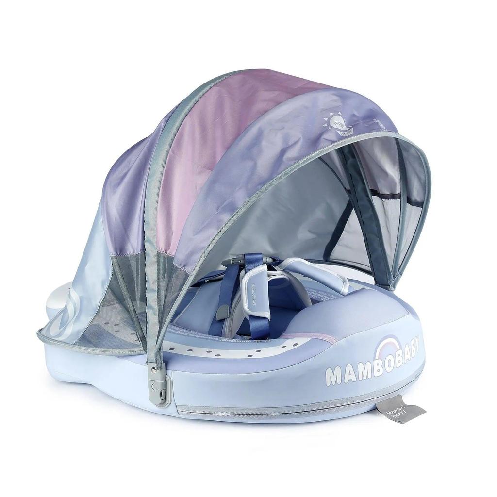 Baby Chest Float Swim Trainer for Toddlers pu-rainbow-purple by HitMyNeed