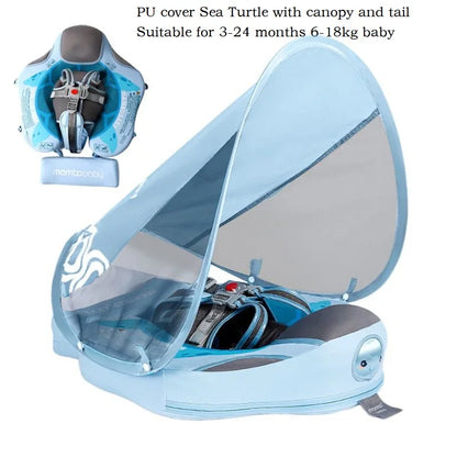 Baby Chest Float Swim Trainer for Toddlers pu-turtle by HitMyNeed