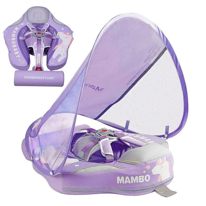 Baby Chest Float Swim Trainer for Toddlers pu-unicorn-pink by HitMyNeed
