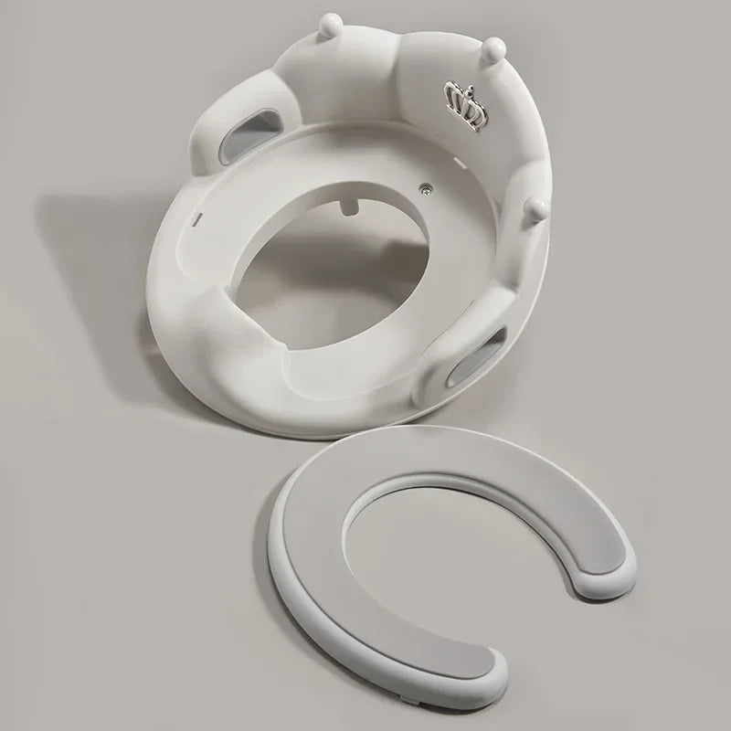 Baby & Child Toilet Training Seat Ring with Cushion by HitMyNeed