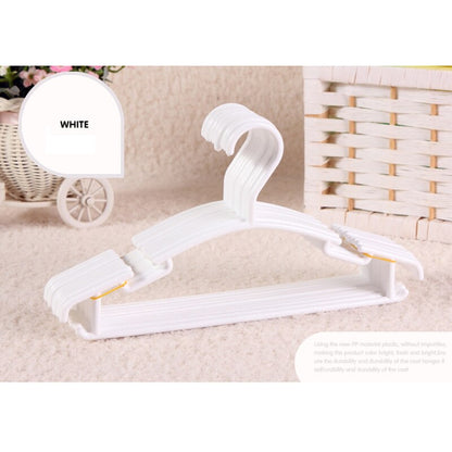 Baby Clothes Hanger White Set (10pcs) - 27cm by HitMyNeed