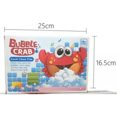 Baby Crab Bubble Machine with Music for Bath Time by HitMyNeed