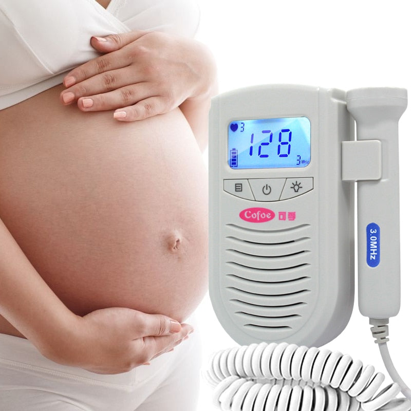 Baby Doppler Portable Fetal Heartbeat Monitor by HitMyNeed