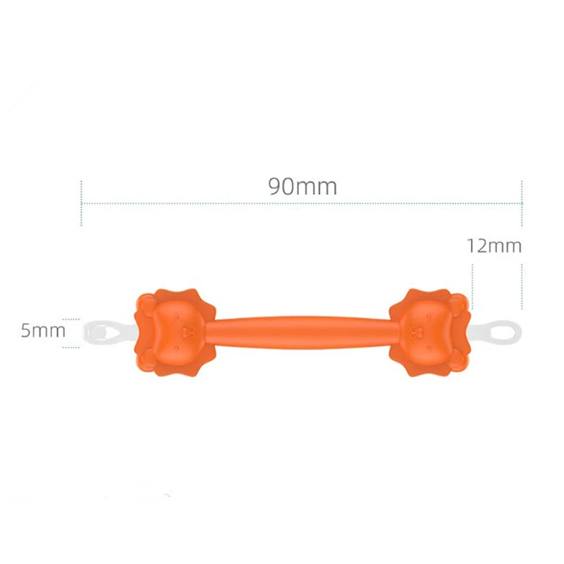 Baby Double-Ended Silicone Ear & Nose Cleaner Spoon by HitMyNeed
