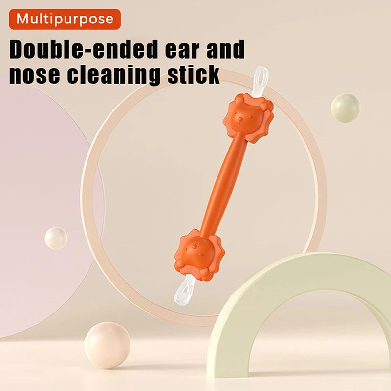 Baby Double-Ended Silicone Ear & Nose Cleaner Spoon by HitMyNeed