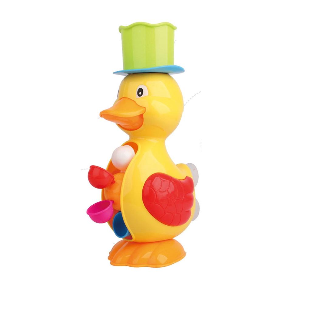Baby Duck Bath Toy with Water Wheel and Scoop by HitMyNeed
