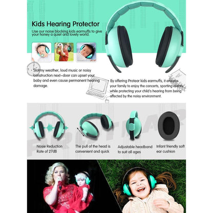 Baby Ear Muffs Hearing Protection (3m-4y) by HitMyNeed
