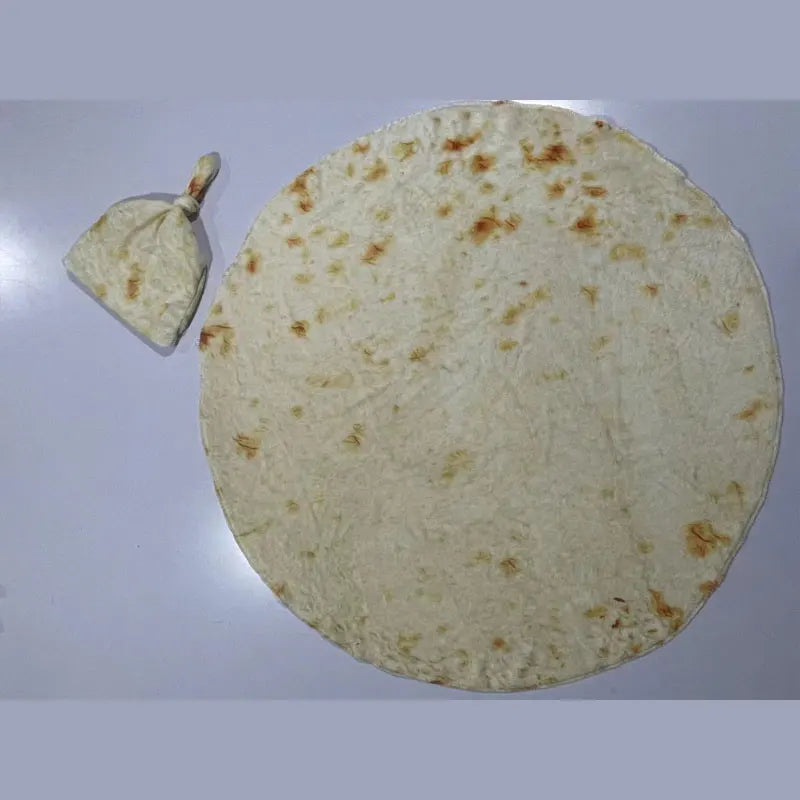 Baby Flannel Burrito Swaddle Blanket with Hat sku-2 by HitMyNeed