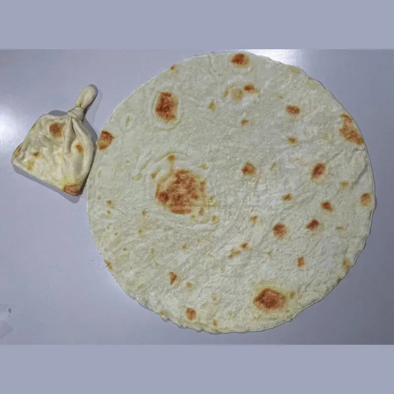 Baby Flannel Burrito Swaddle Blanket with Hat sku-3 by HitMyNeed